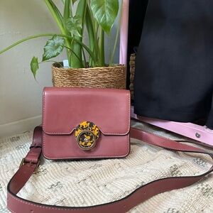 Topshop Pink Crossbody Bag with Structured Design